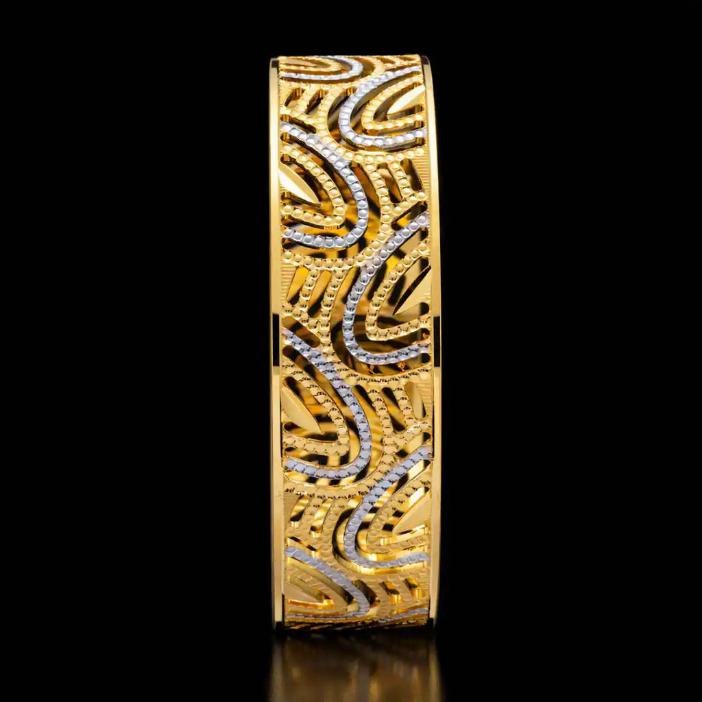 Rhodium bangle PRGB1-014