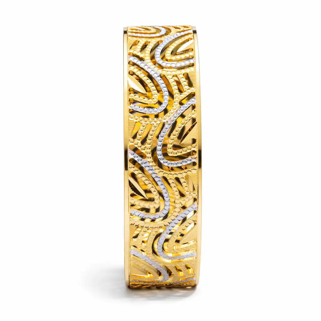 Rhodium bangle PRGB1-014