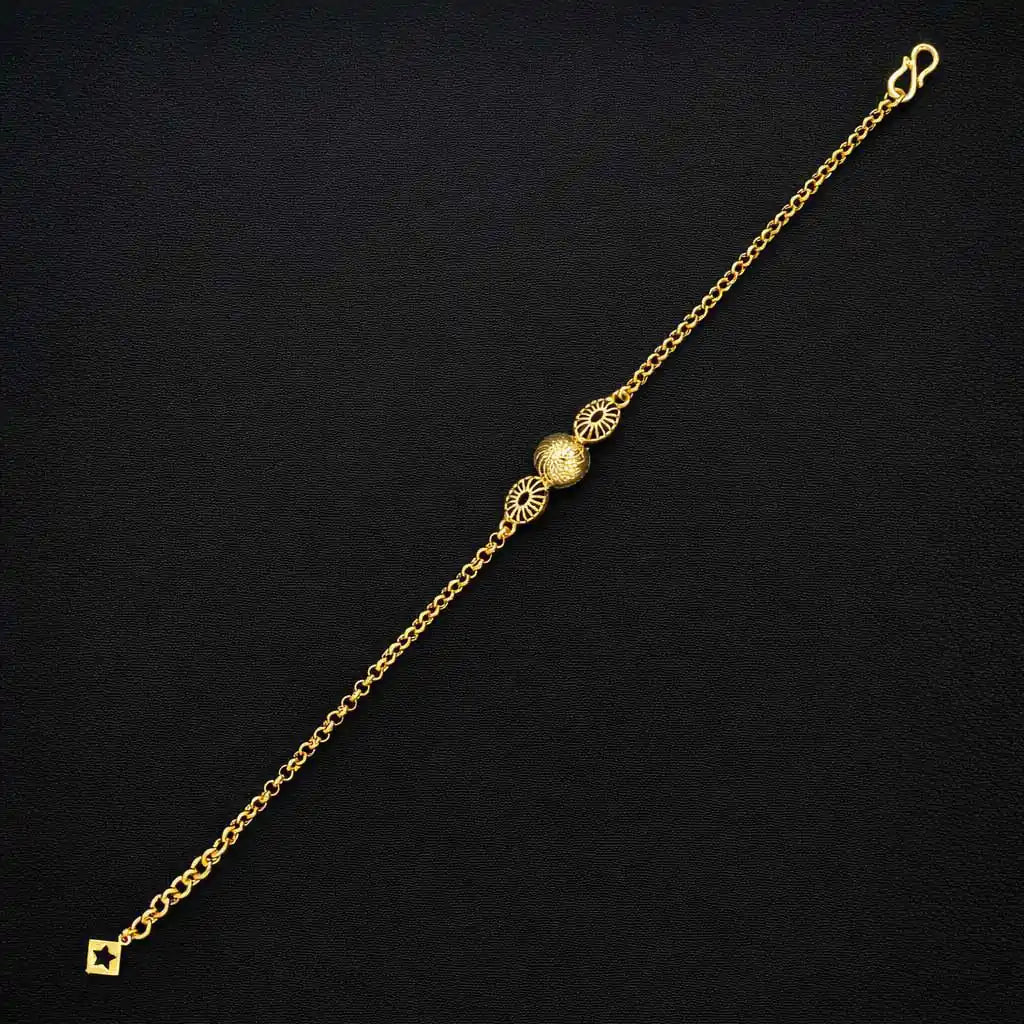 Gold Bracelet PGBR72-022