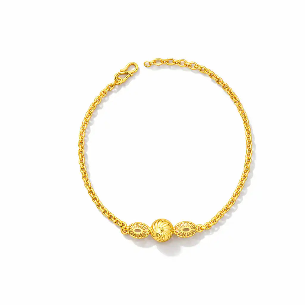 Gold Bracelet PGBR72-022