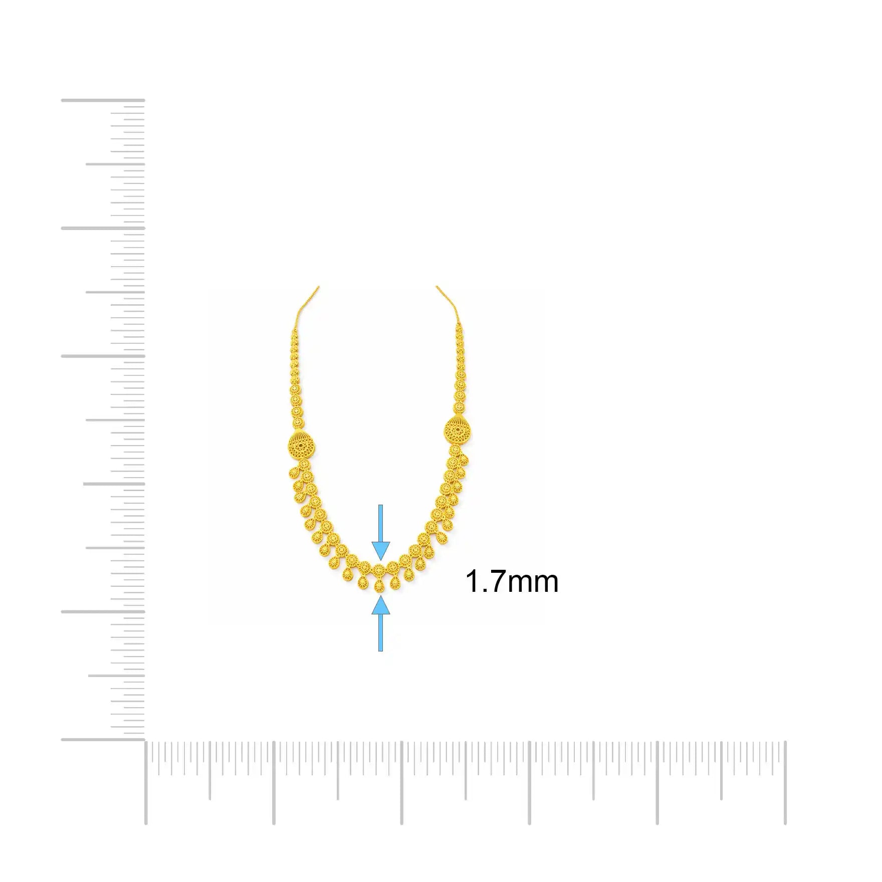 Golden Necklace medium