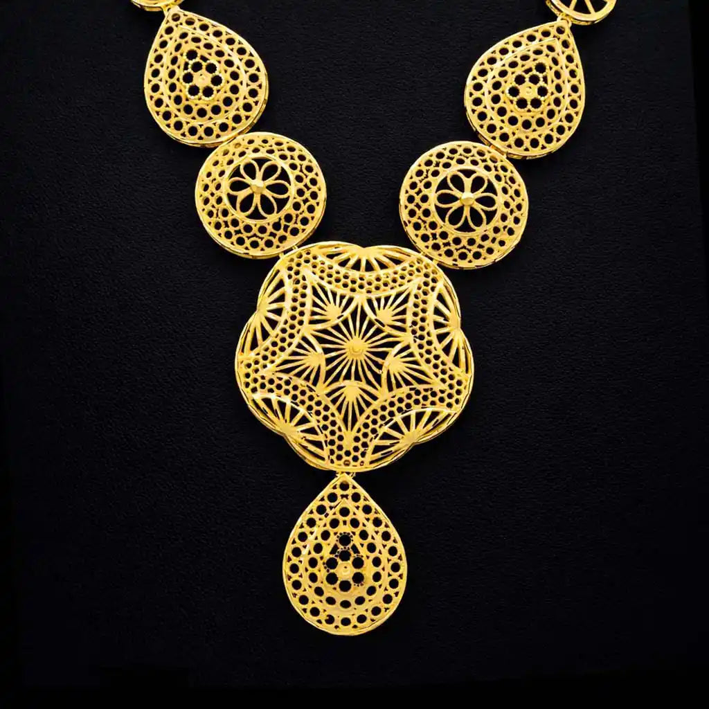 Golden Necklace PGNS37-085