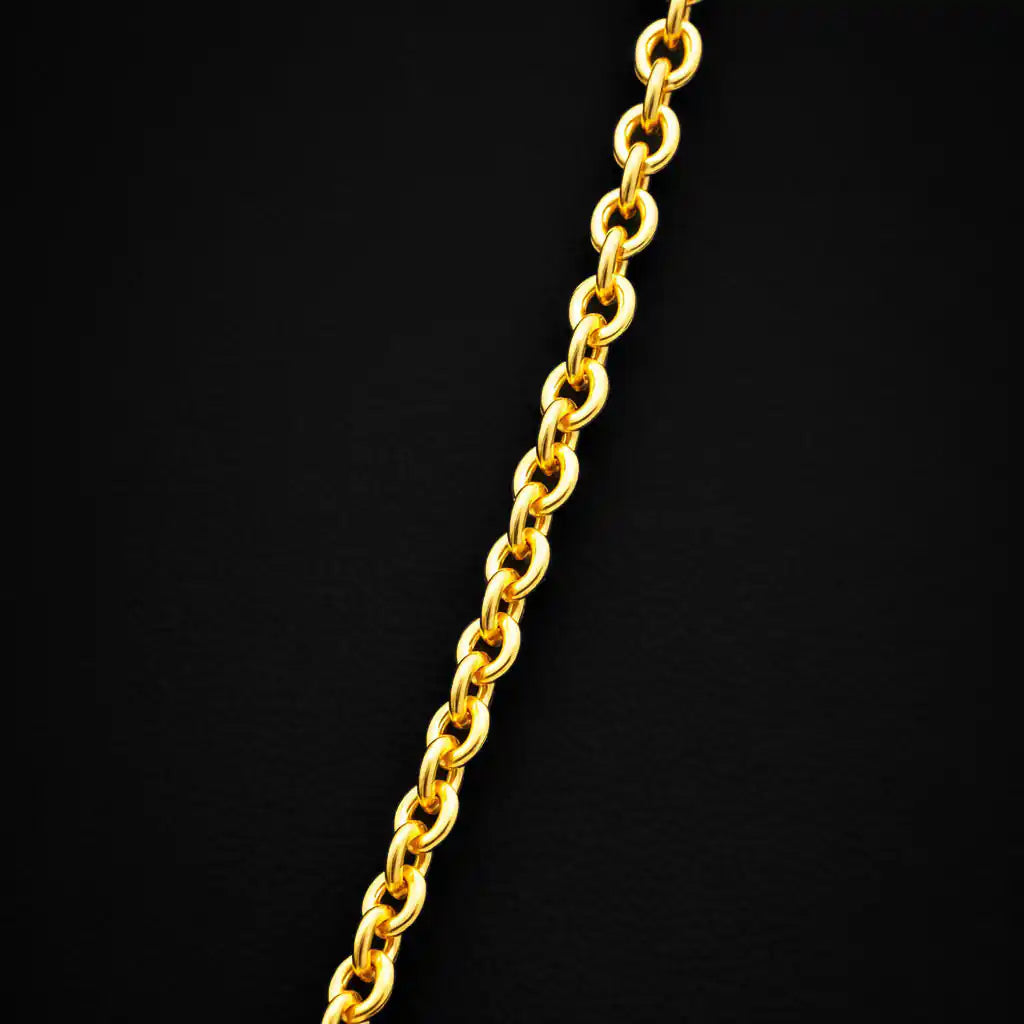 Golden Necklace PGNS112-053