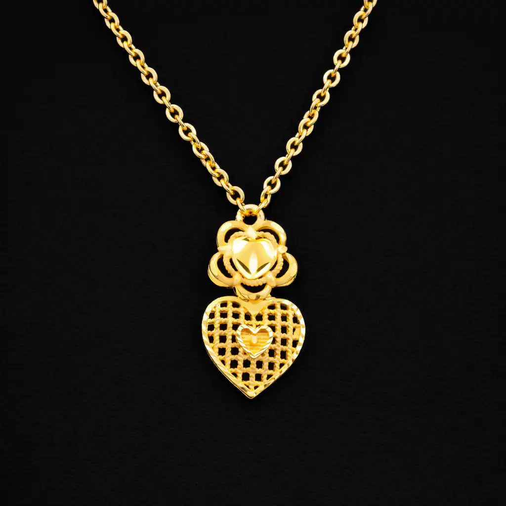 Golden Necklace PGNS112-053