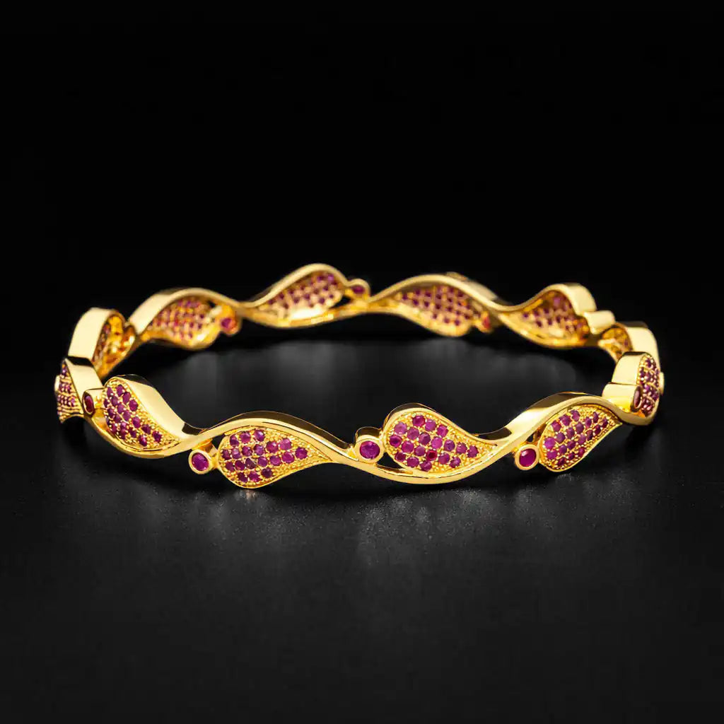 Stone Bangle PSB49R-052