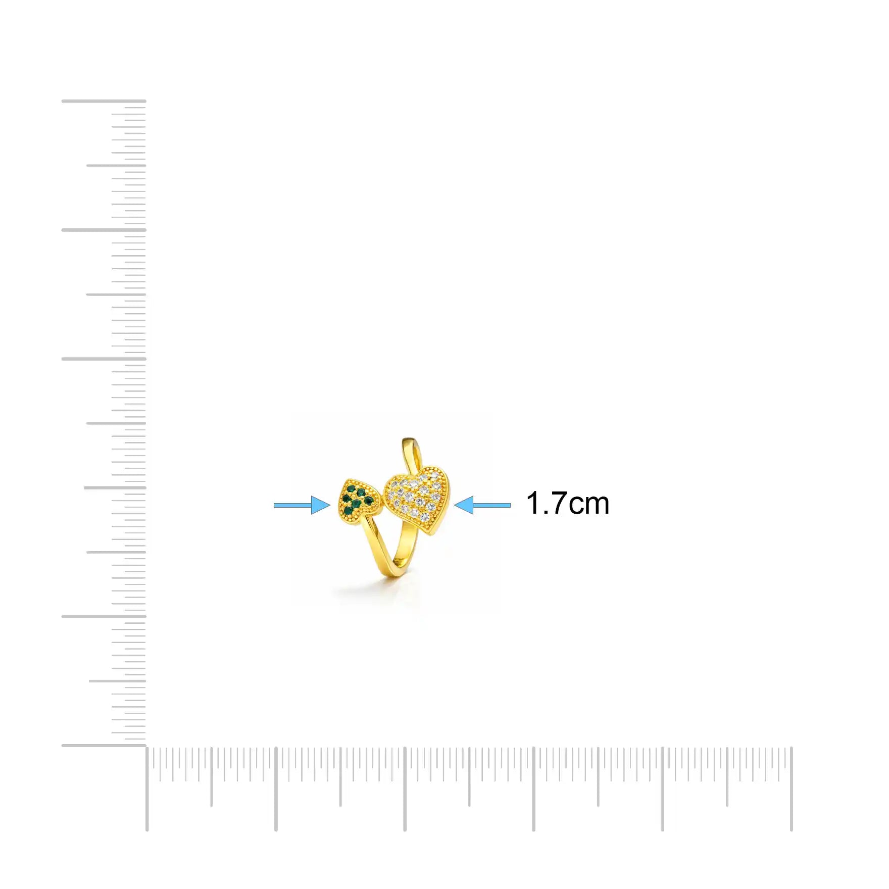 GOLDEN STONE RING PSR32WG-031