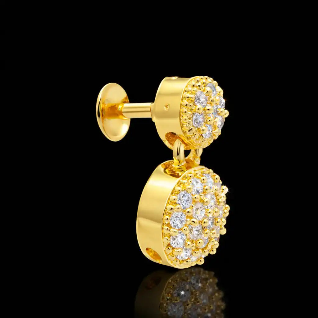 Hanging Stone Stud PSHST24W-021