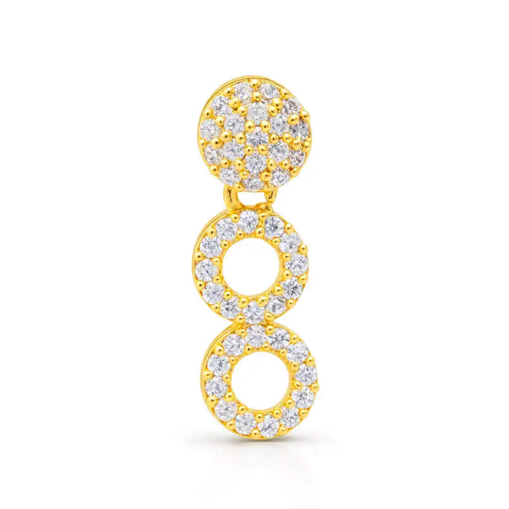 Hanging Stone Stud PSHST296W-041