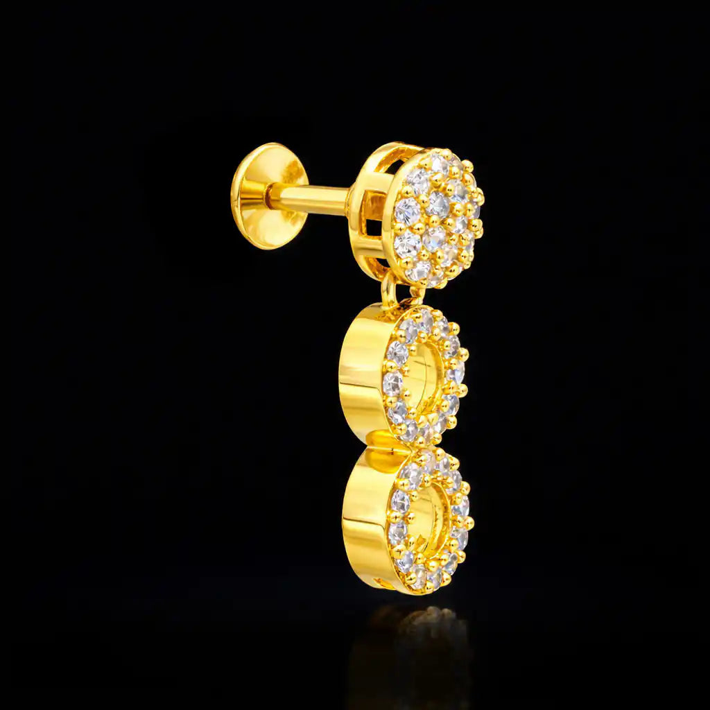 Hanging Stone Stud PSHST296W-041
