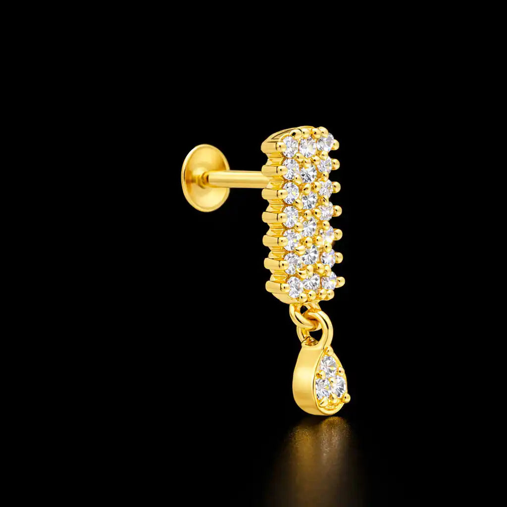 Hanging Stone Stud PSHST298W-041