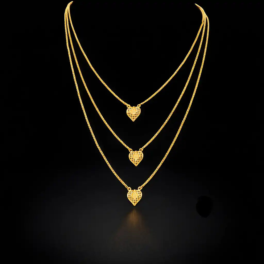 Golden Necklace PGNS42-085