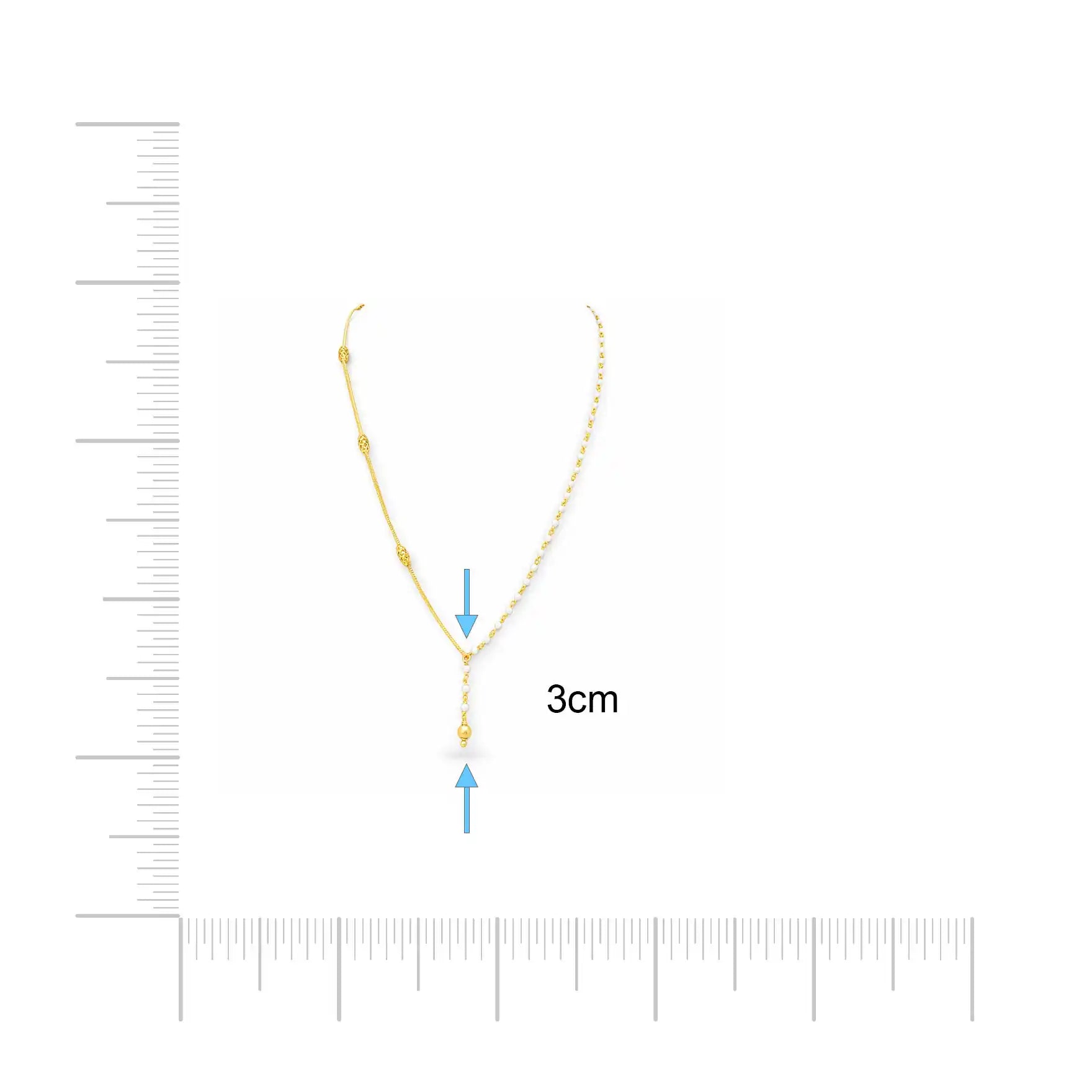 Pearl Necklace PPNS1P-084