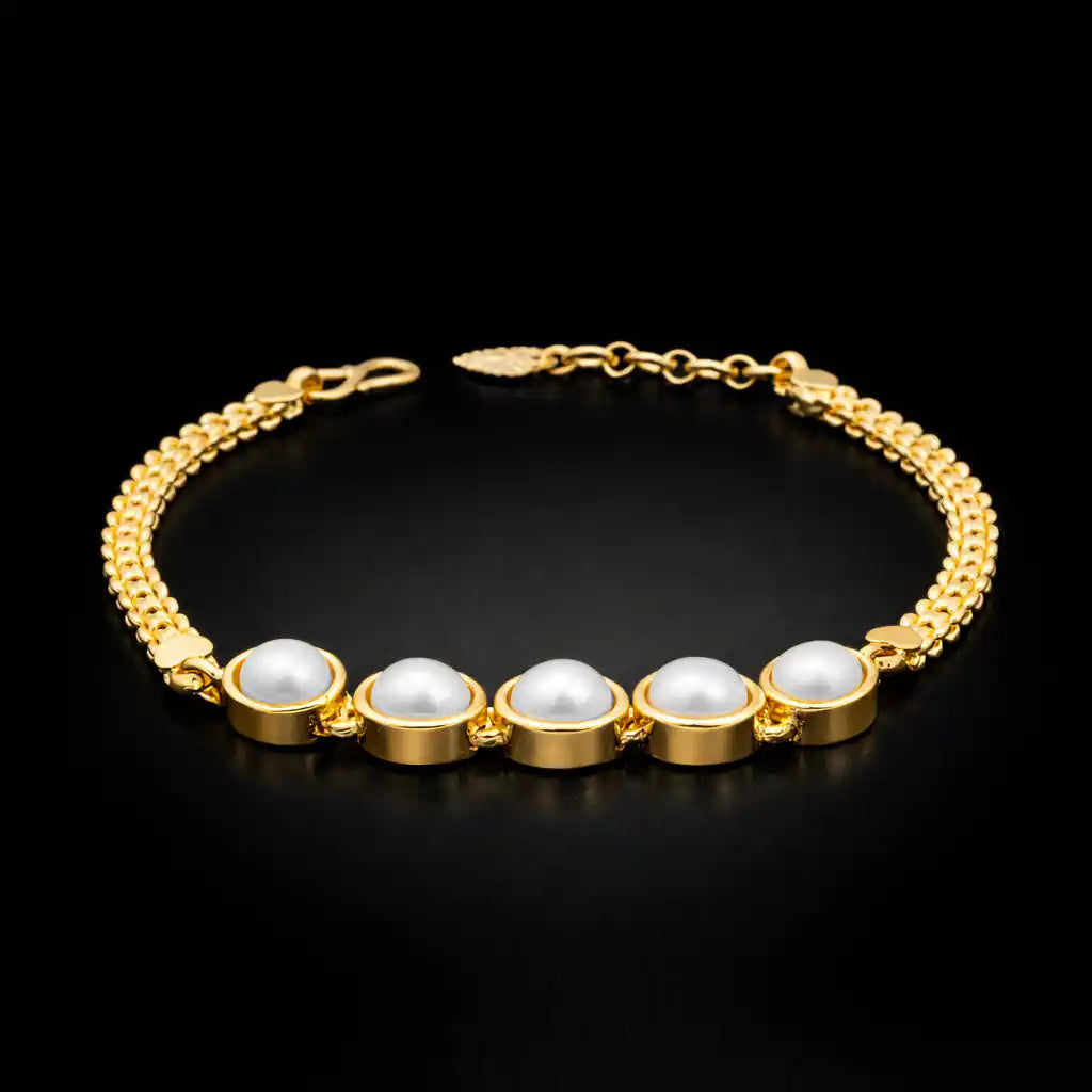 Elegant Gold Plated Bracelet