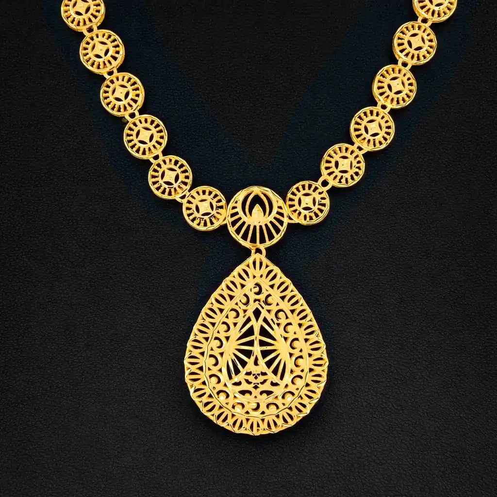 Golden Necklace medium PGNM23-085