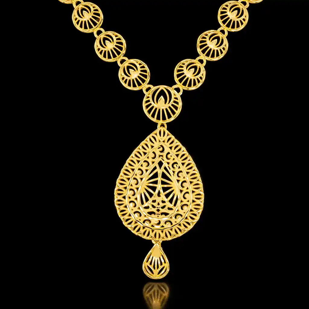 Golden Necklace medium PGNM23a-085