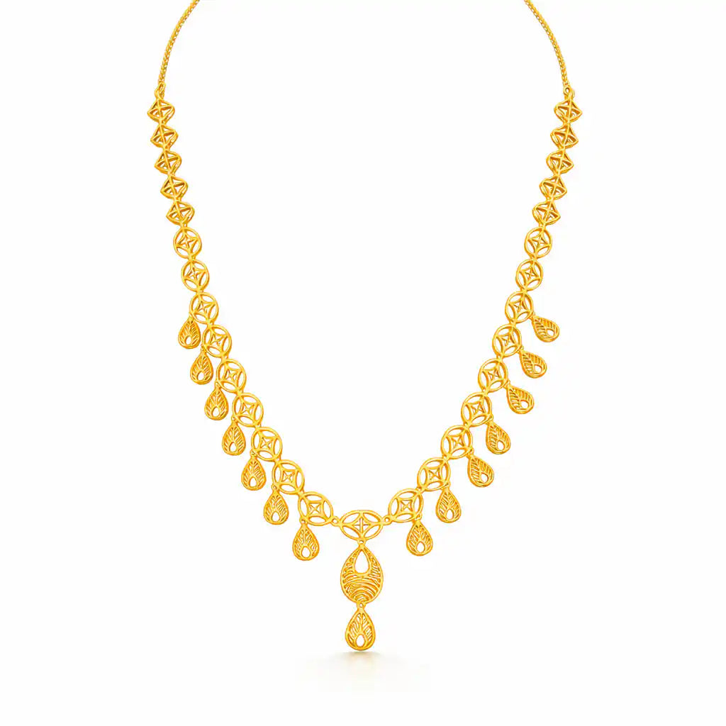 Golden Necklace PGNS84-035