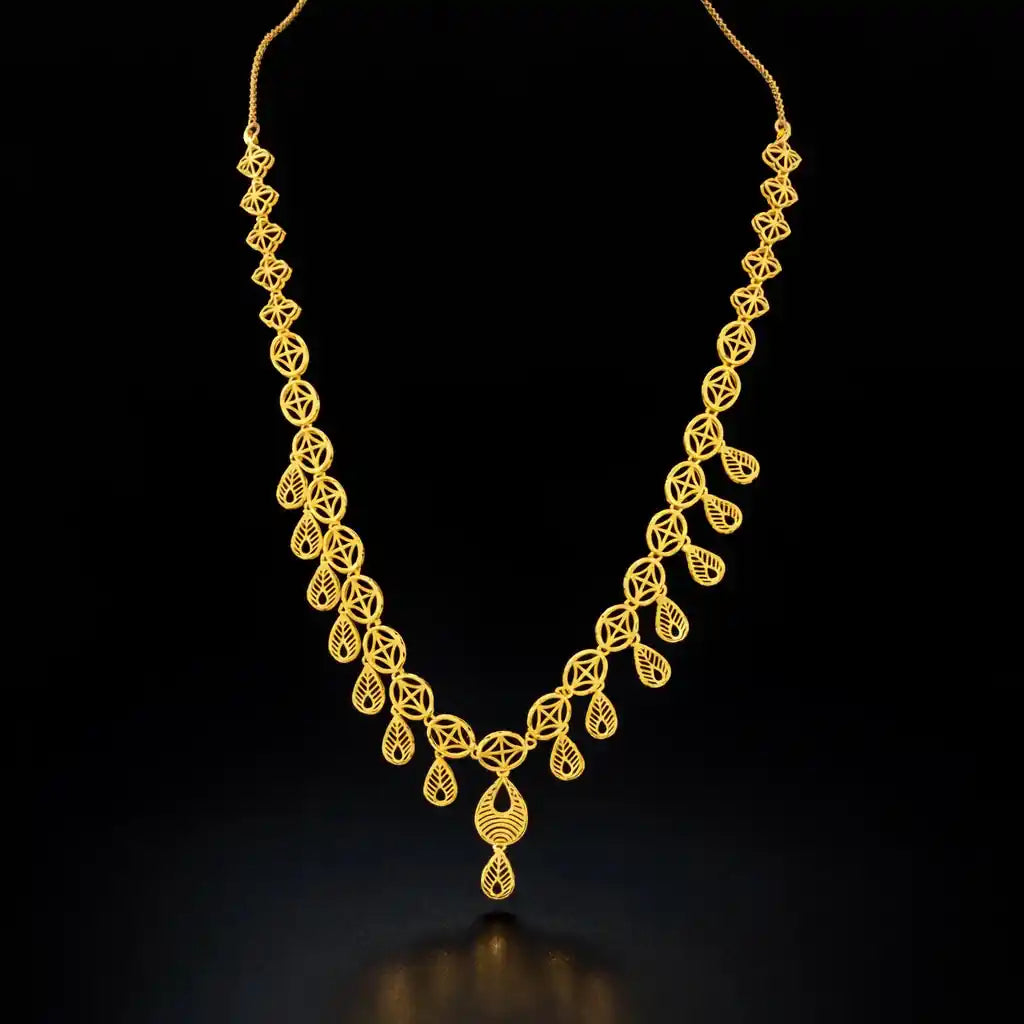 Golden Necklace PGNS84-035