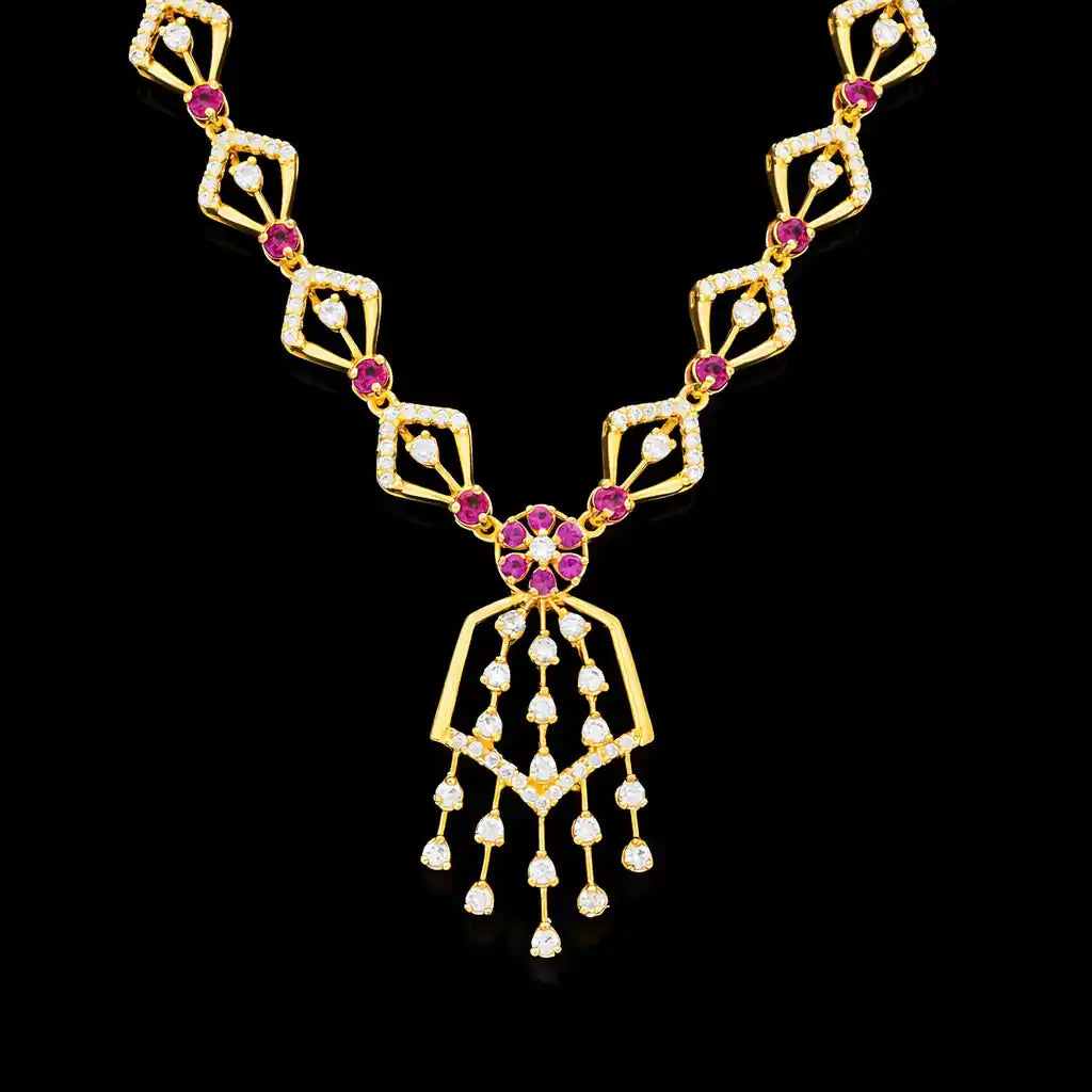 Stone Necklace PSNS135WR-035,PSHST165WR-061