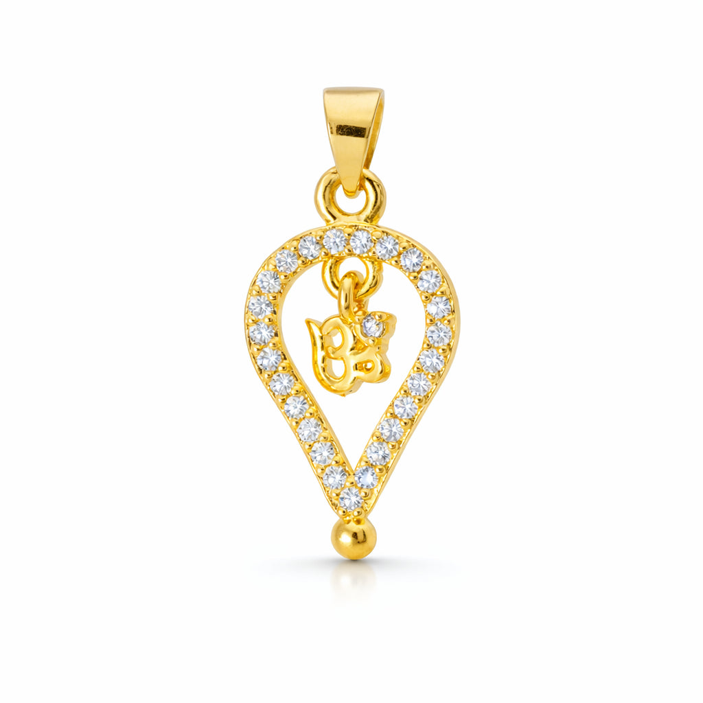 Gold Thali Pendant PSTLT69W-011
