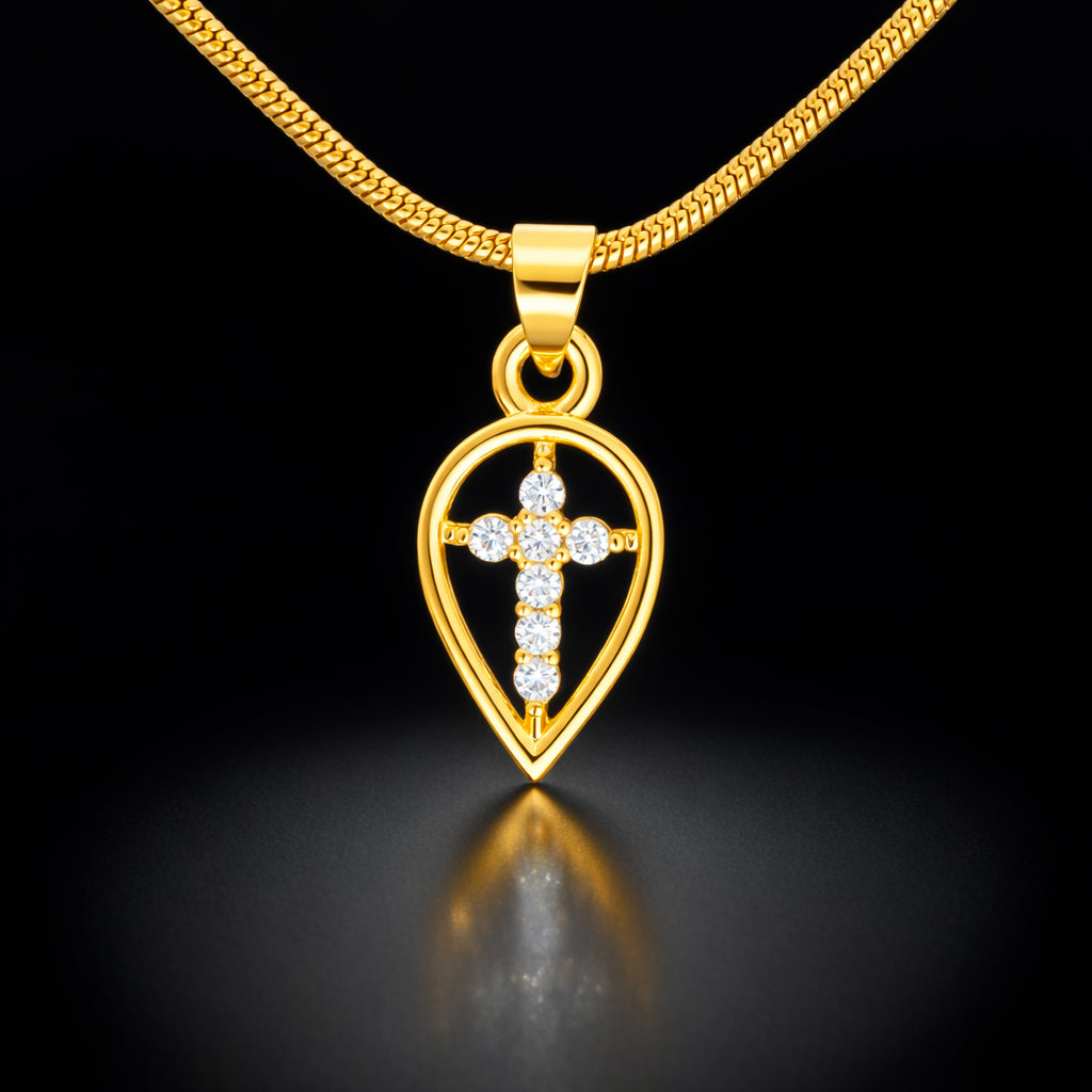 Gold Thali Pendant PSTLT9W-09