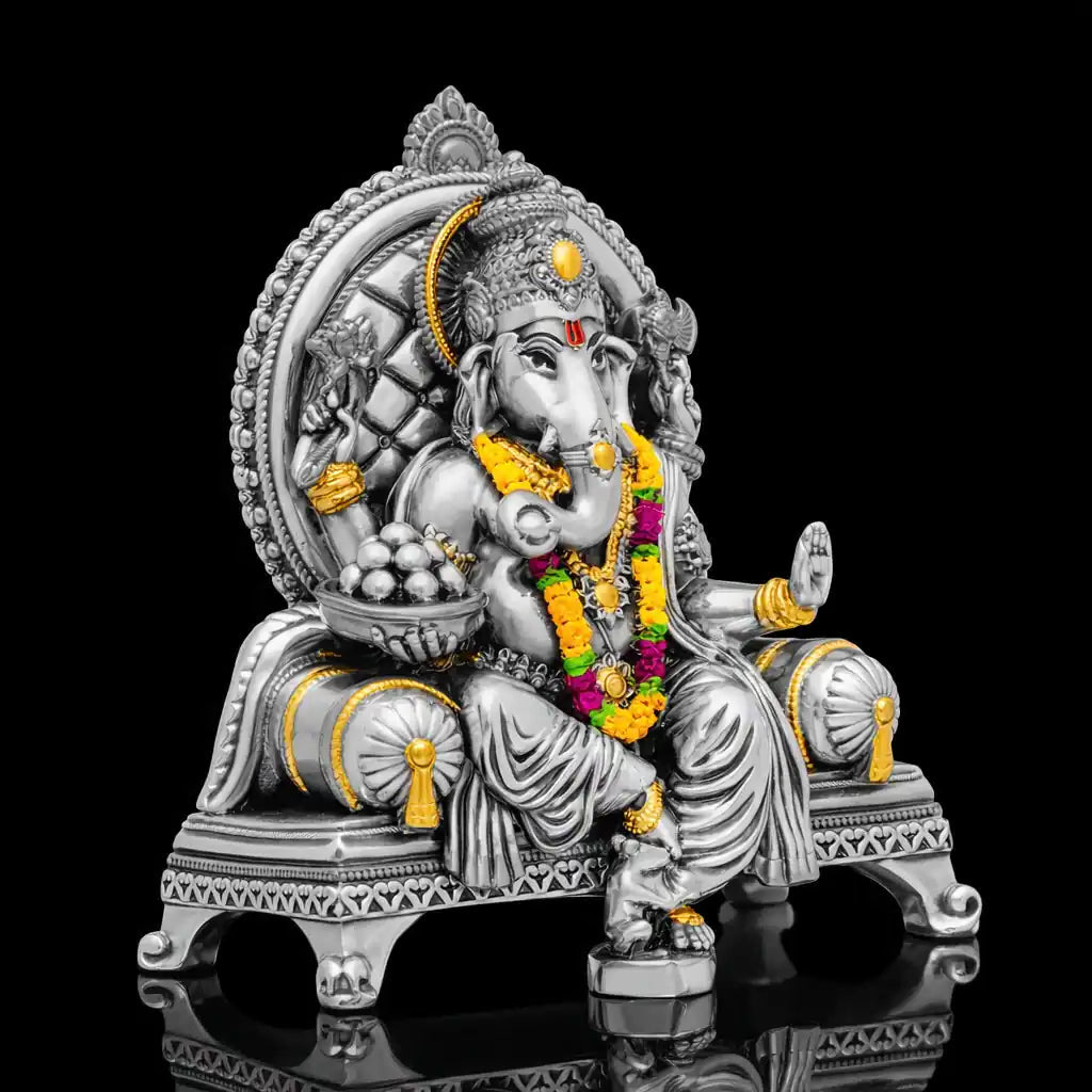 Lord Ganesha murti PIDRSG28-052