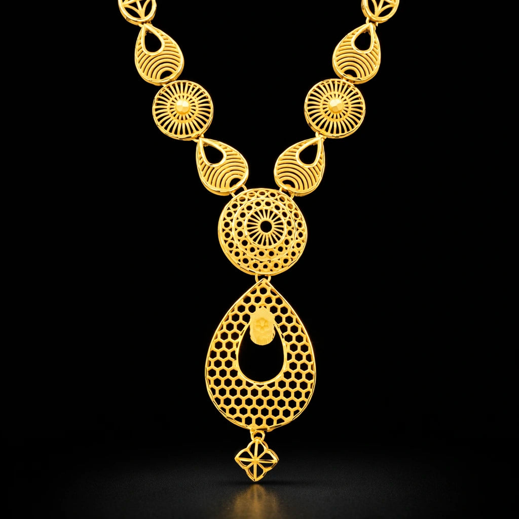 Golden Necklace medium PGNM20-085