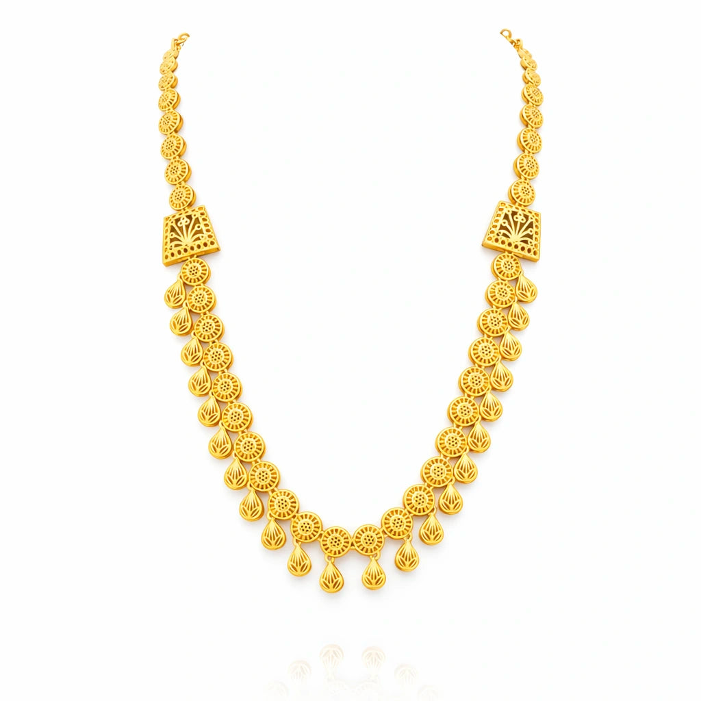 Traditional Indian bridal Turkish Necklace PGNM28-085