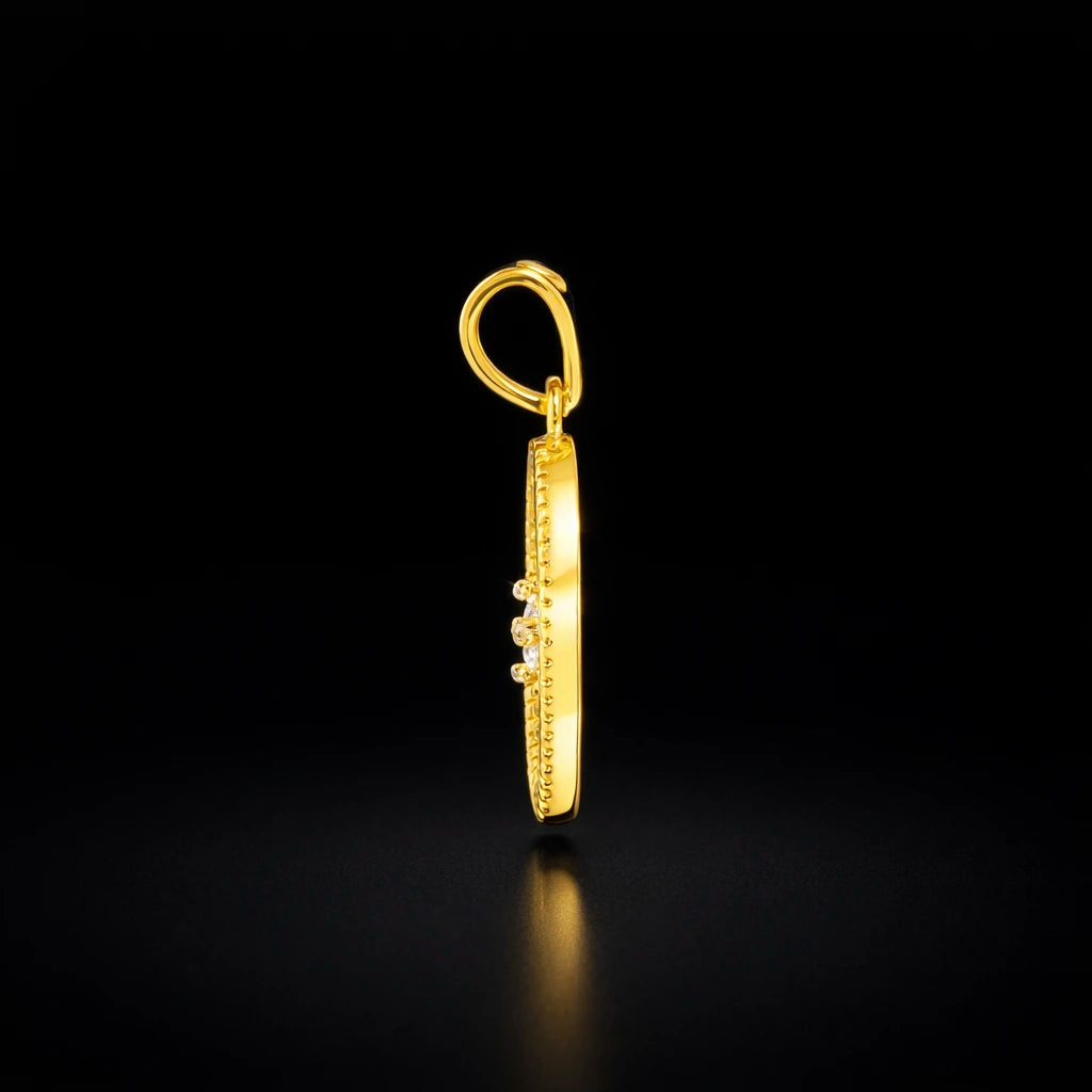 Stone Pendant PSLT158W-09