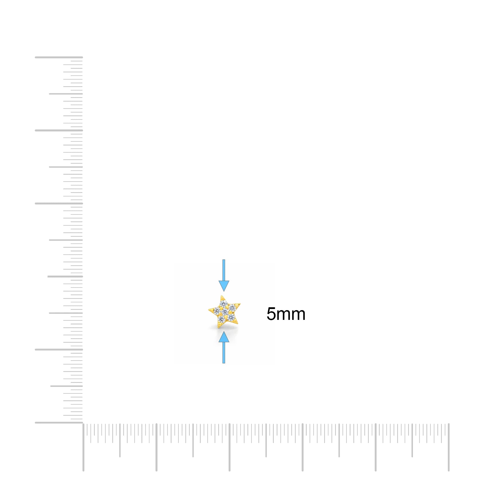 Stone Stud PSST127W-07
