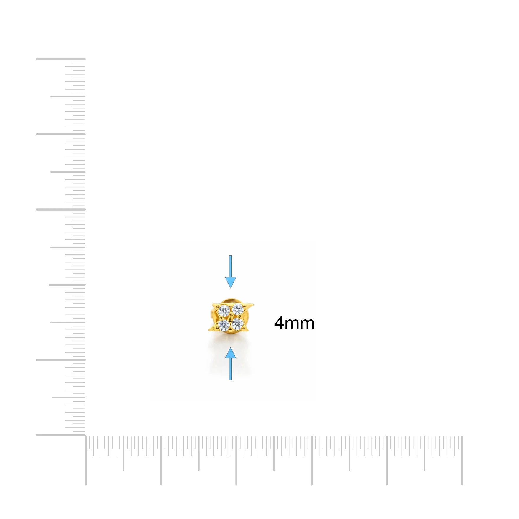 Nose Pin PSNP25W-03