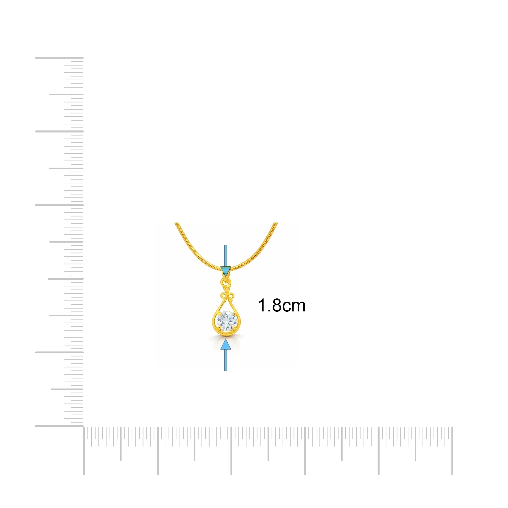 Stone Pendant PSLT148W-06