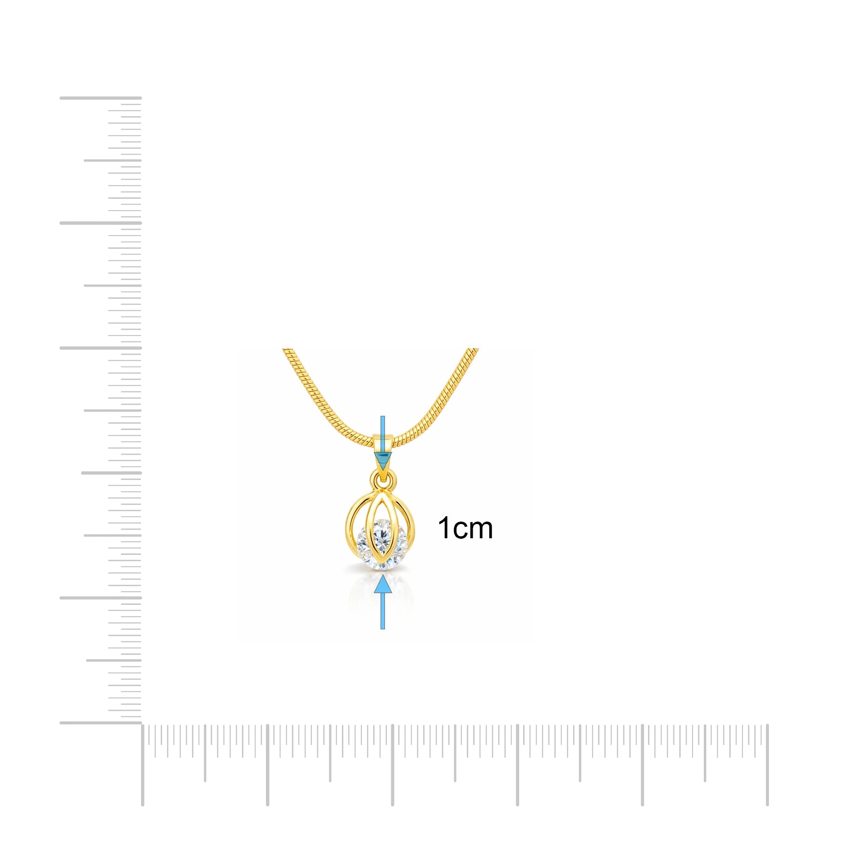 Stone Pendant PSLT131W-06