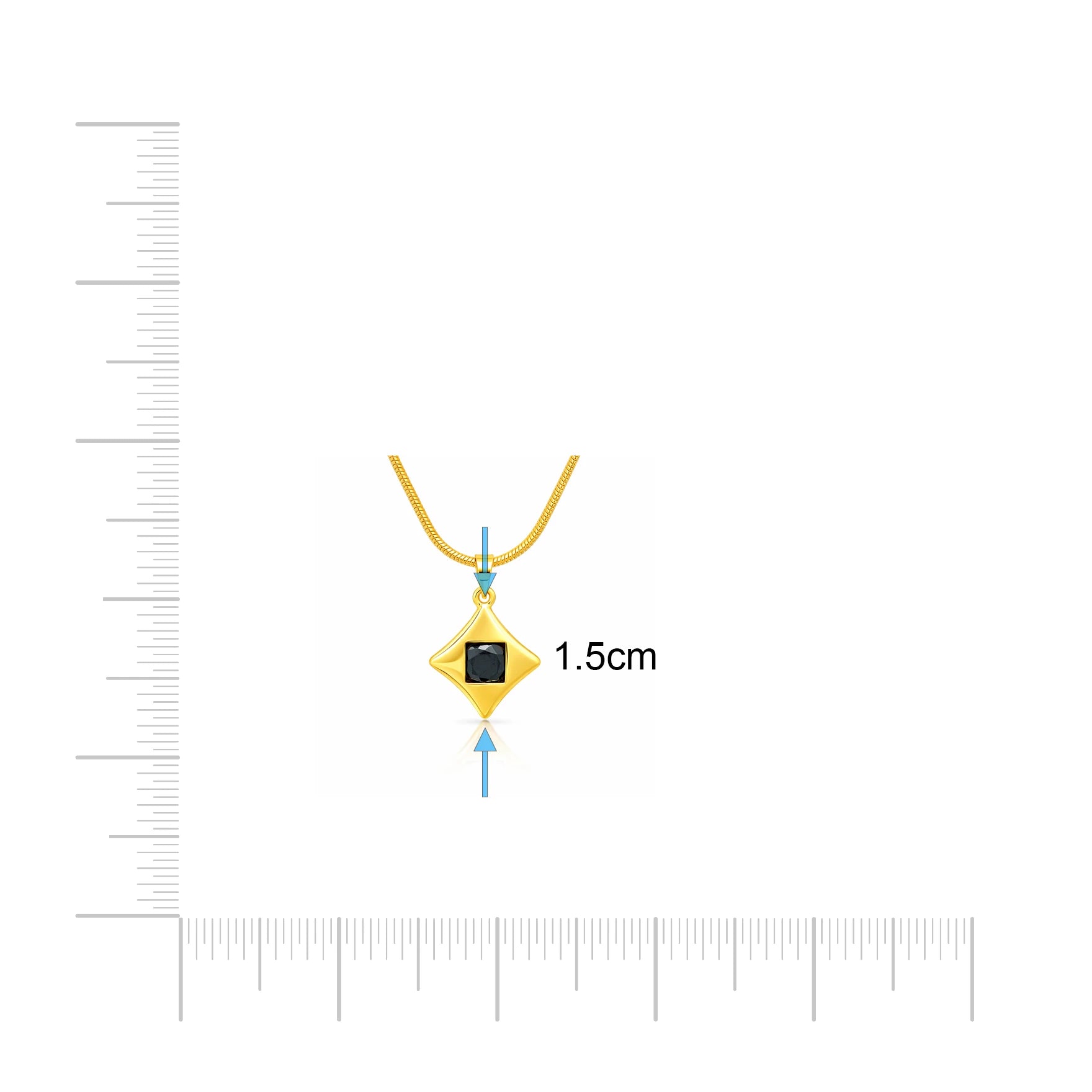 Stone Pendant PSLT142B-06