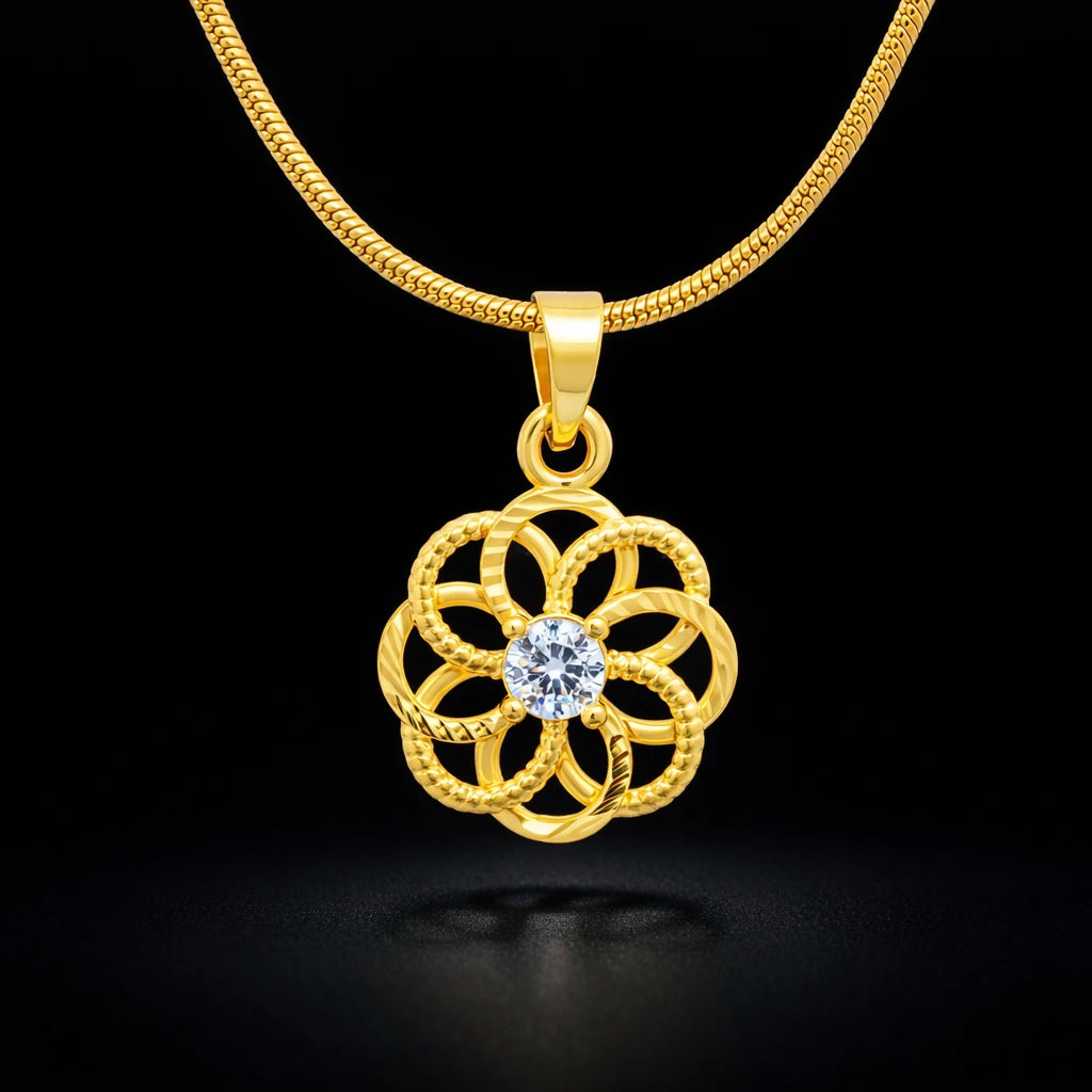 Stone Pendant PSLT22W-06