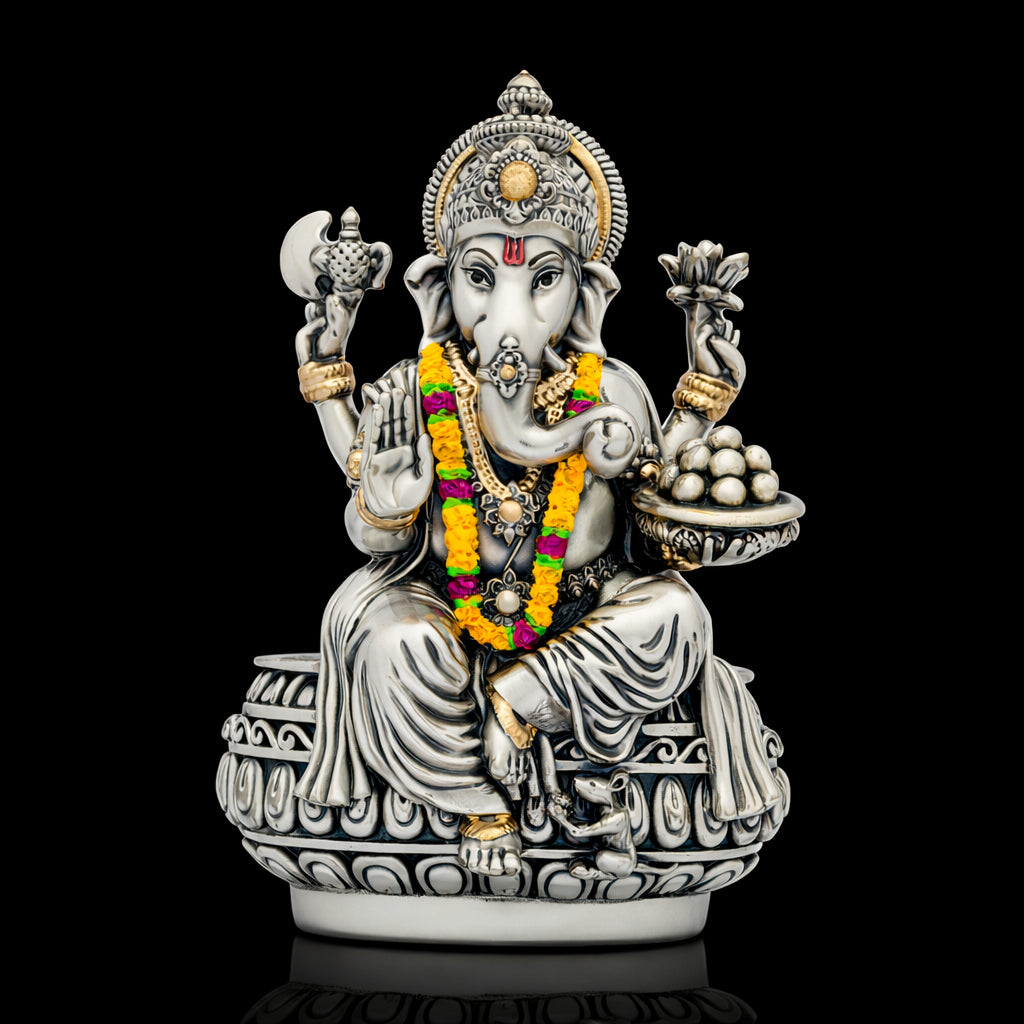 Ganesha Statue of Wisdom and Prosperity PIDRSG32-054