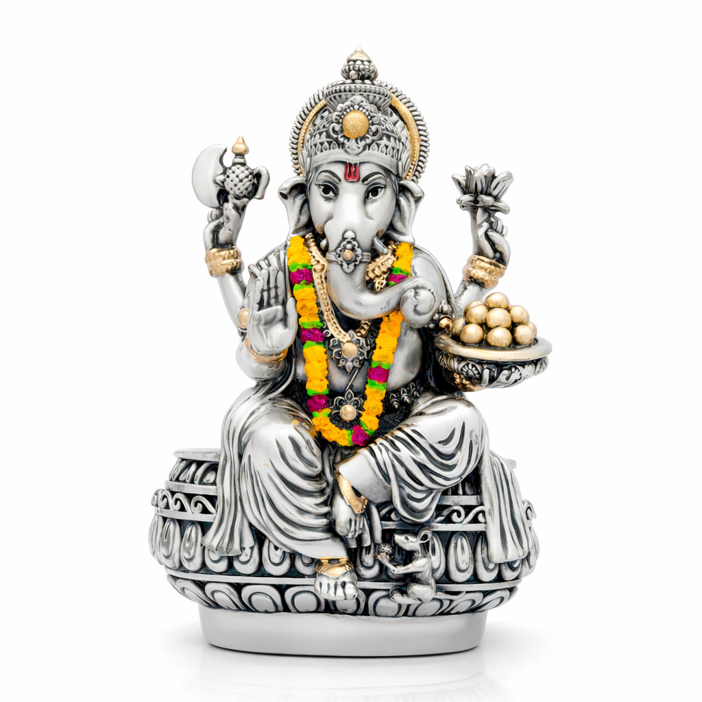 Ganesha Statue of Wisdom and Prosperity PIDRSG32-054