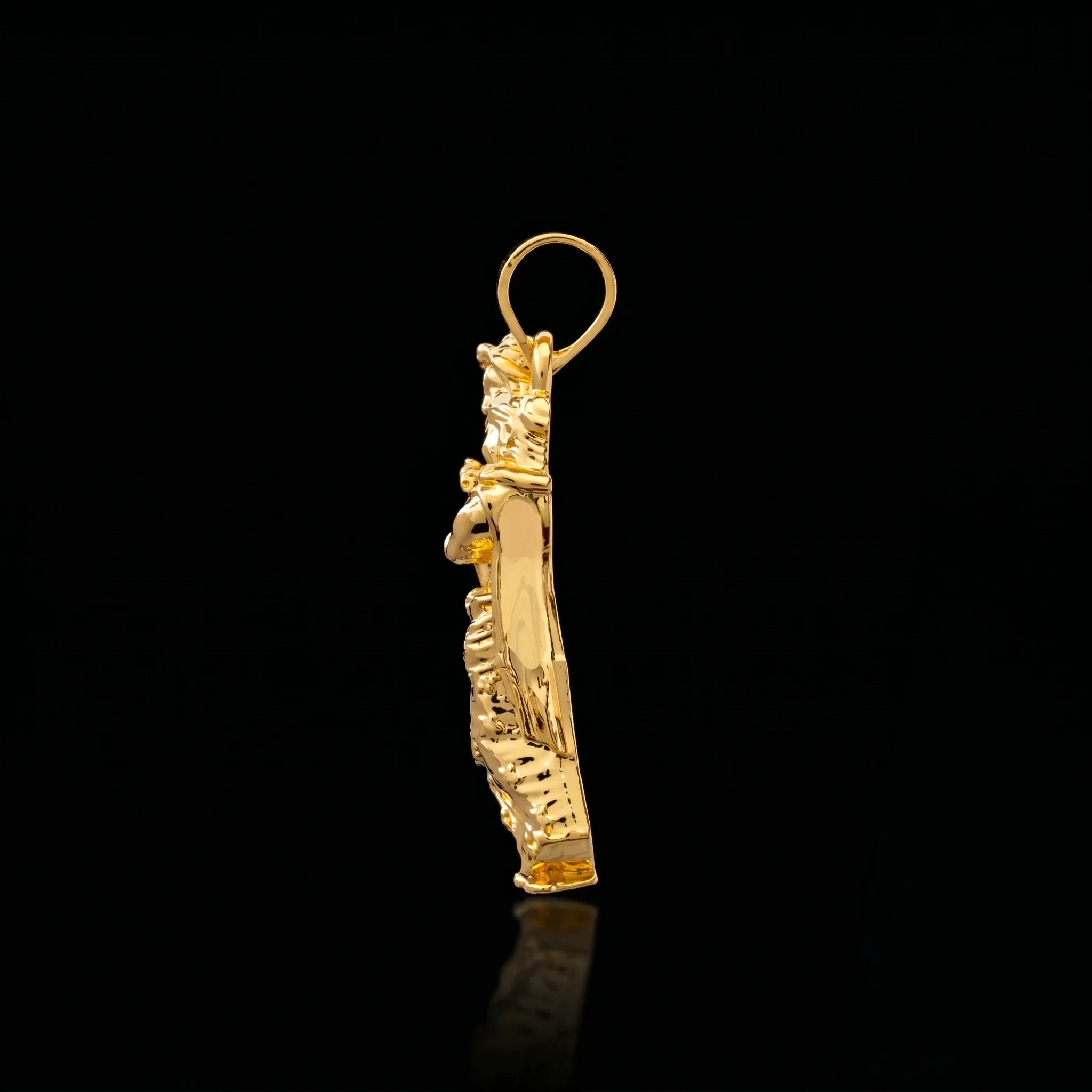 Radha Krishna Gold Pendant PGLT106-011