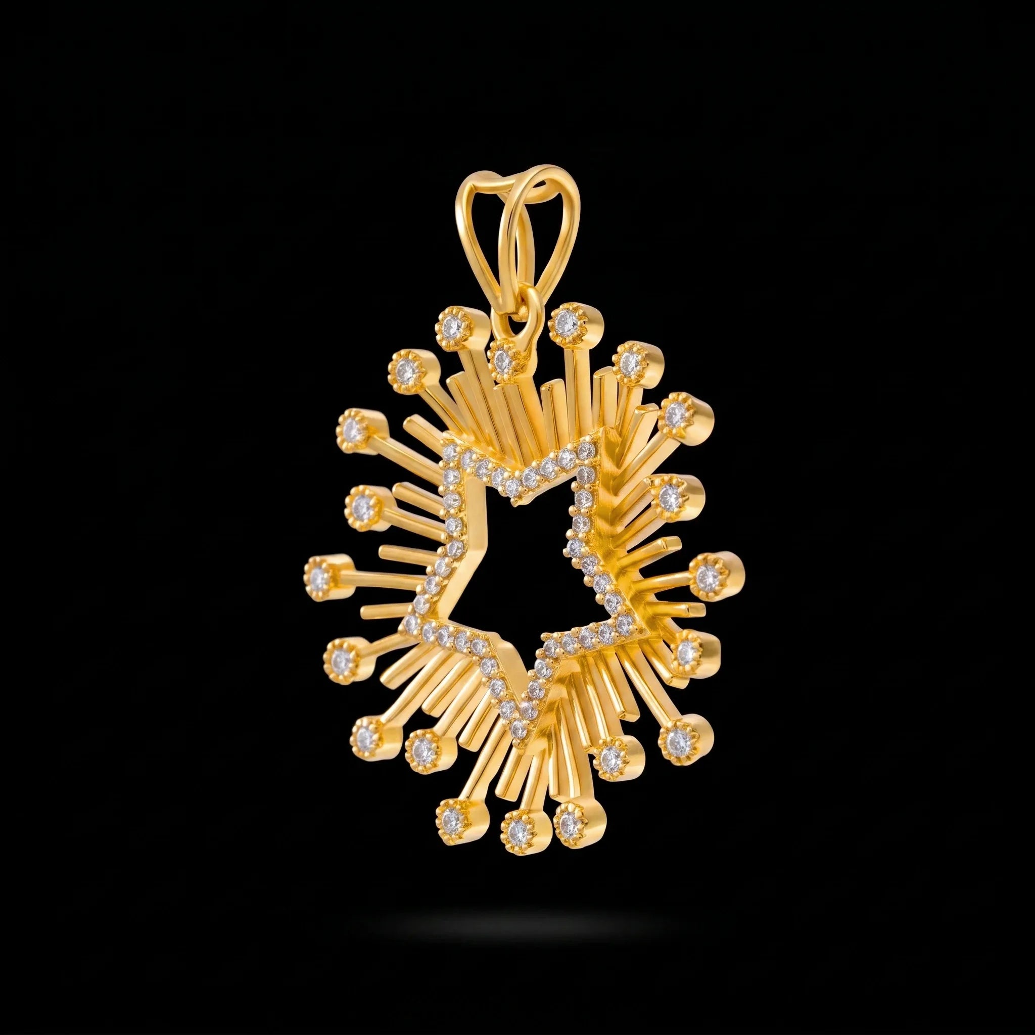 Premium Stone Pendent PMSLT28W-003