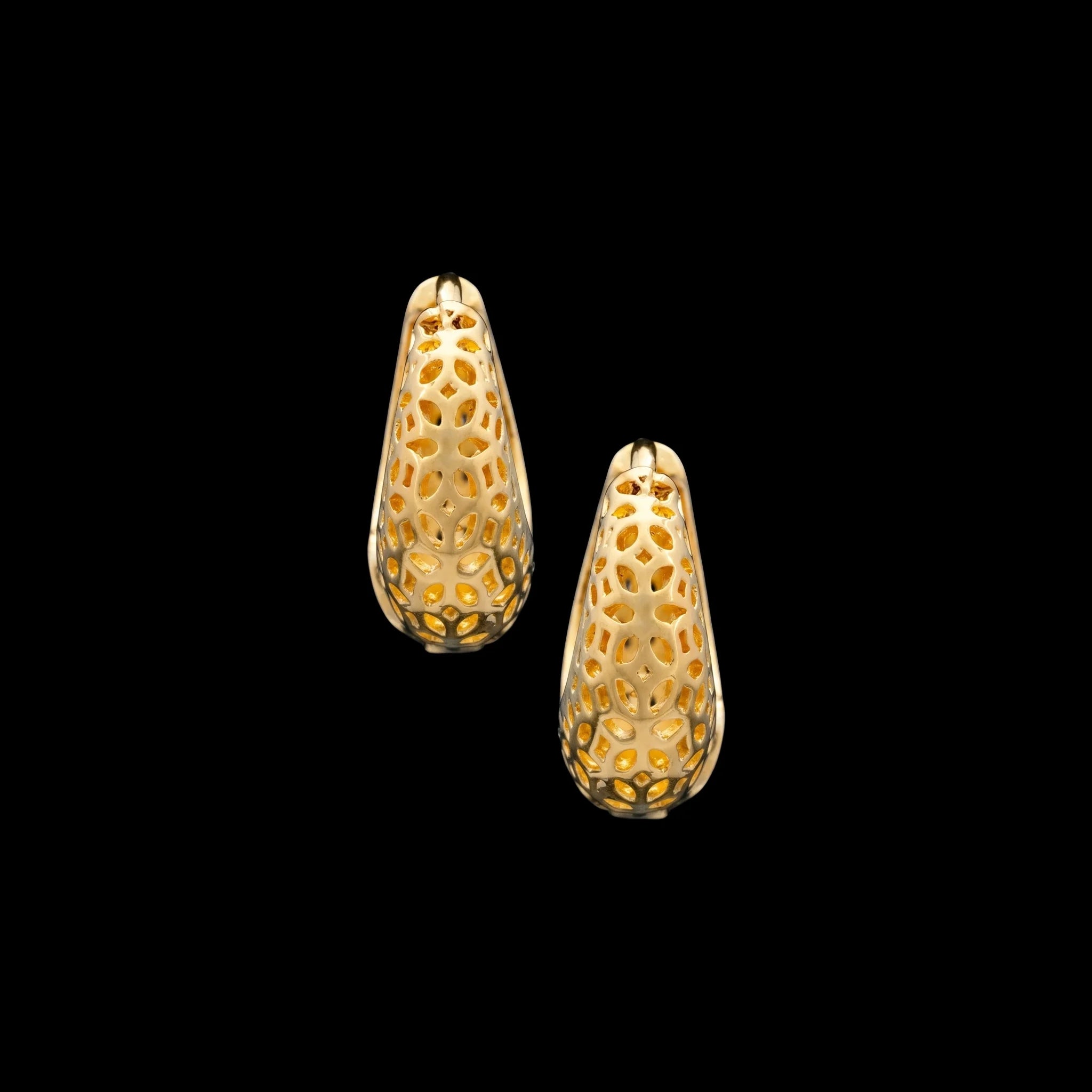 Golden Hoop Earring PGRST18-001