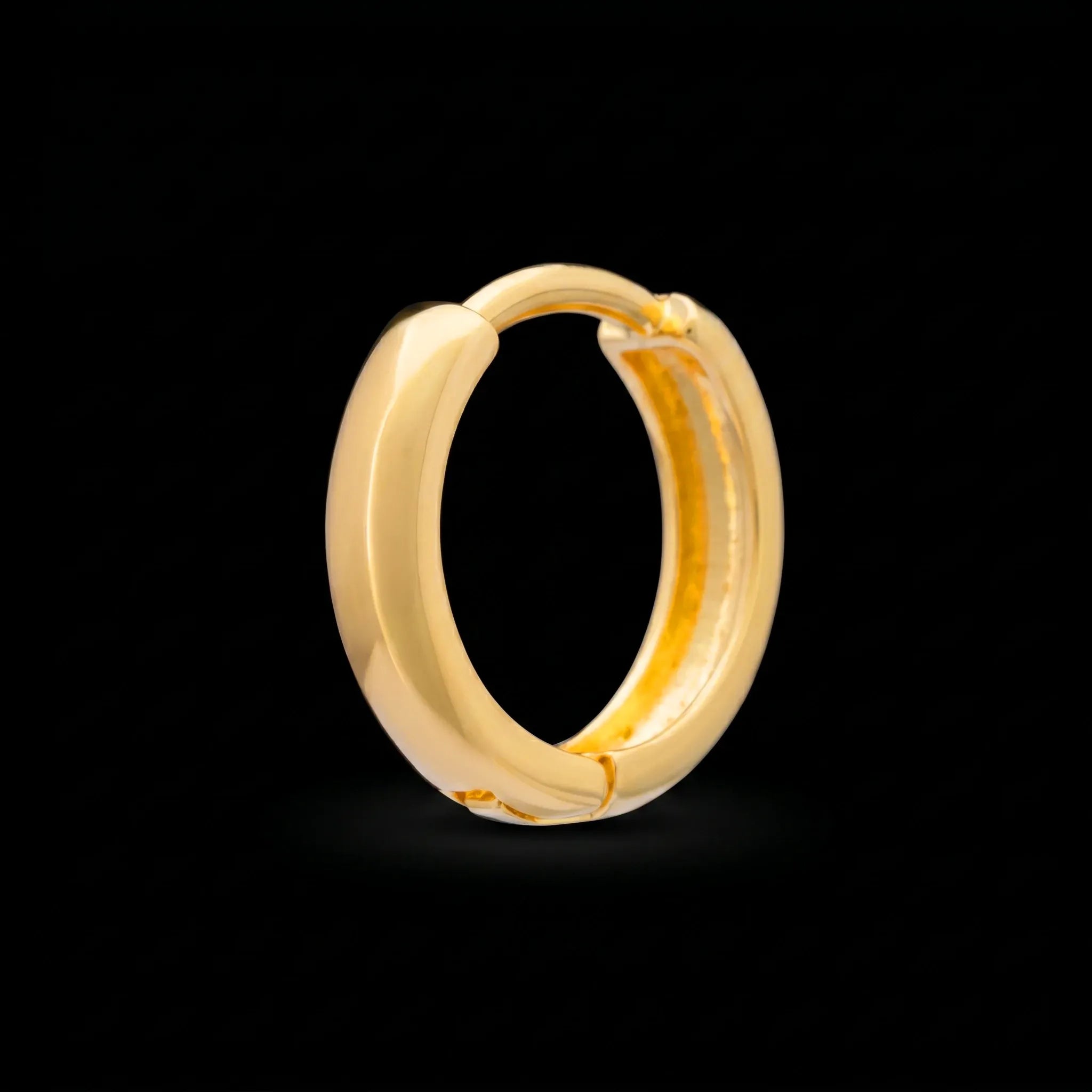 Golden Hoop Earring PGRST19-001