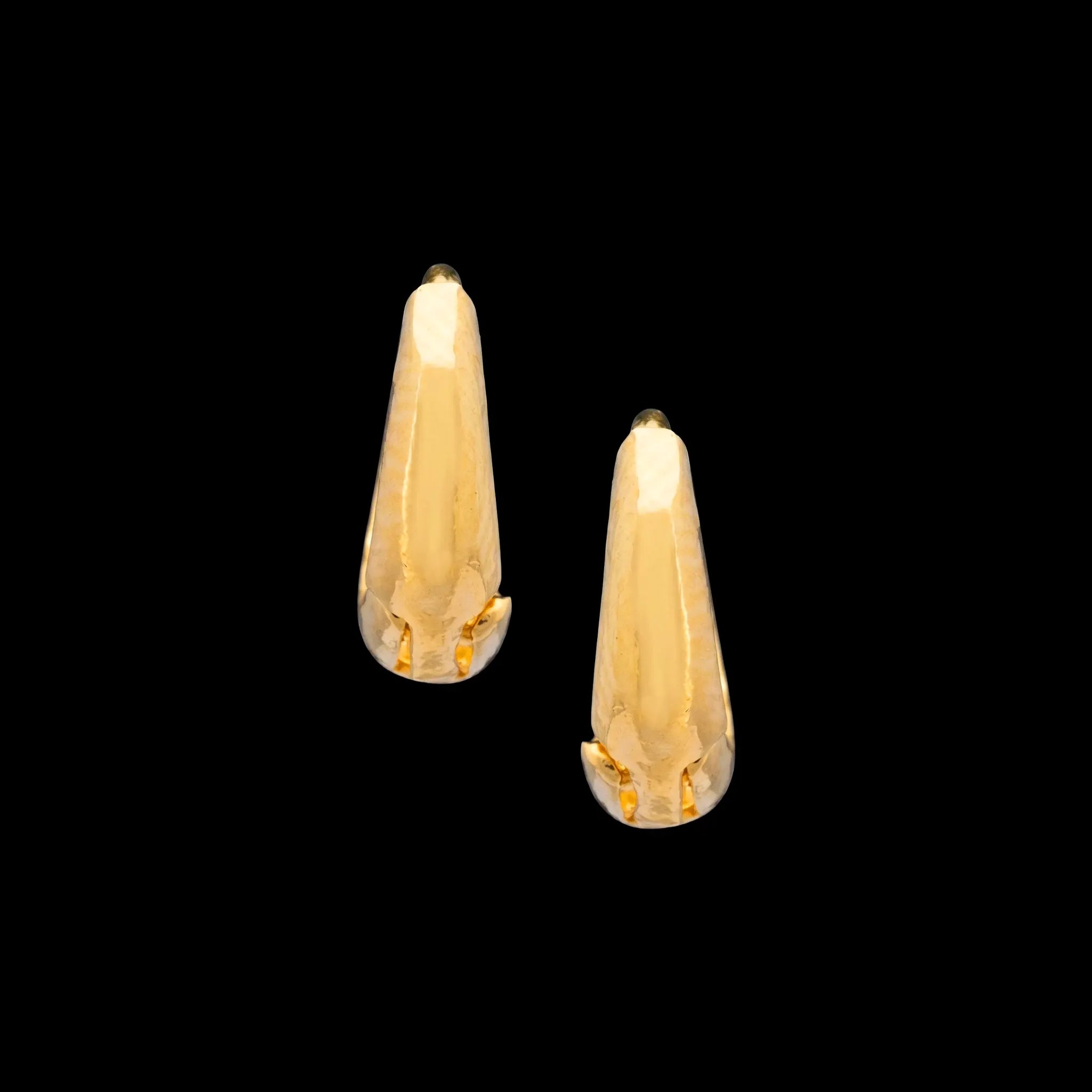 Golden Hoop Earring PGRST46-07