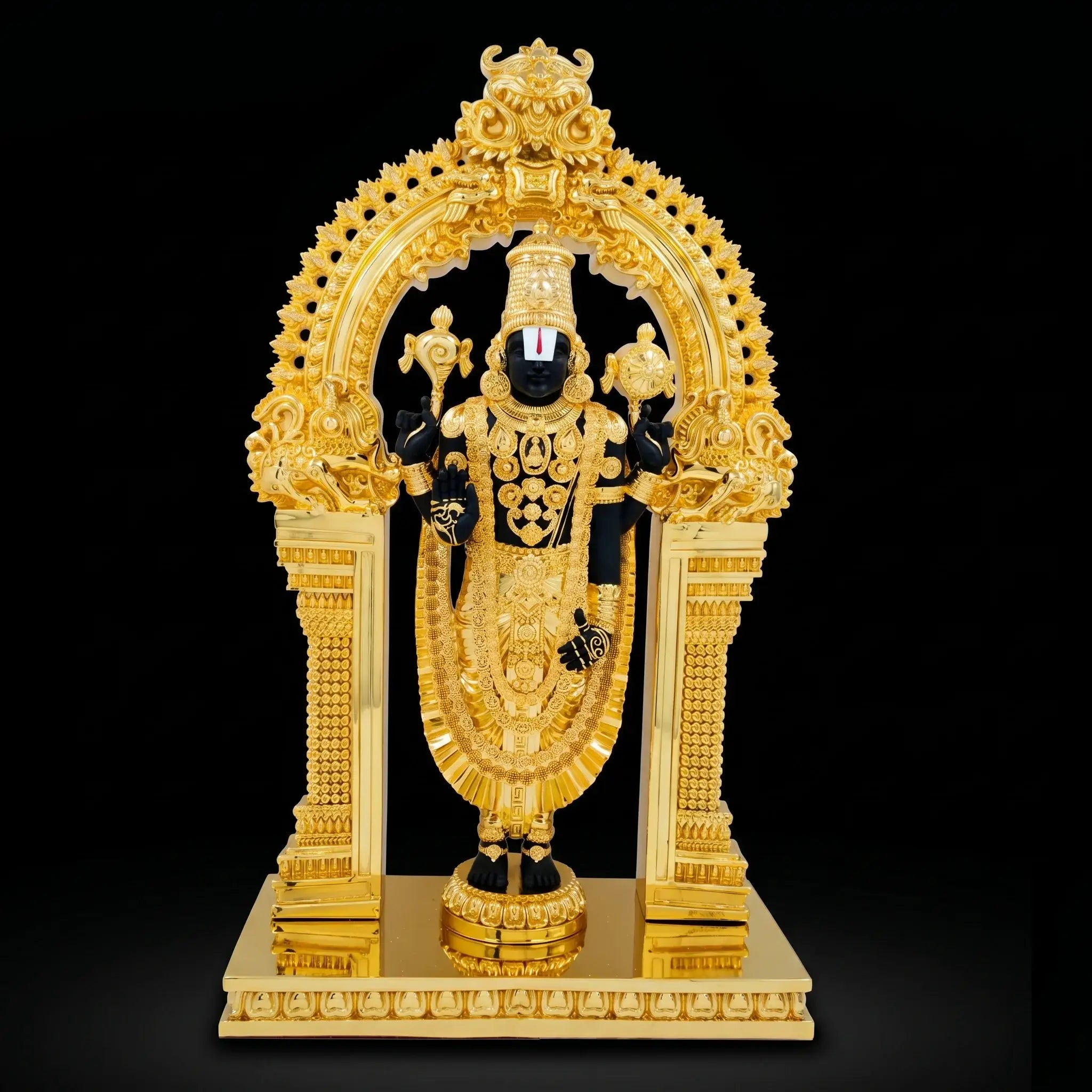 Sacred Grandeur – Venkateswara Temple Arch Sculpture PIDRBT23-00021
