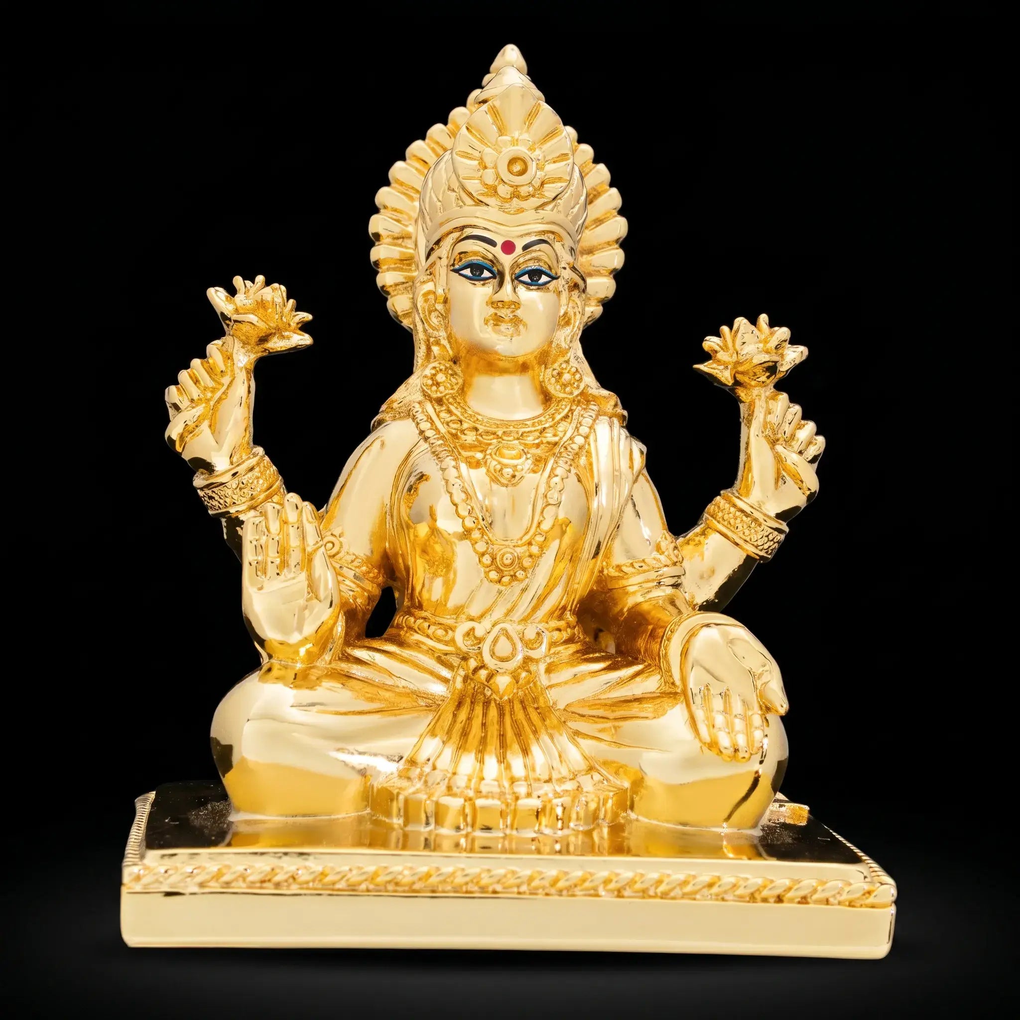 Goddess Lakshmi Golden Idol PIDRGL17-053