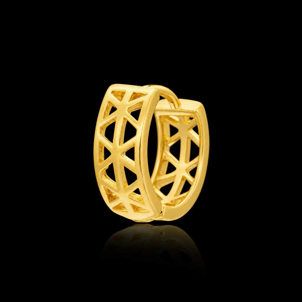 Golden Hoop Earring PGRST38-09