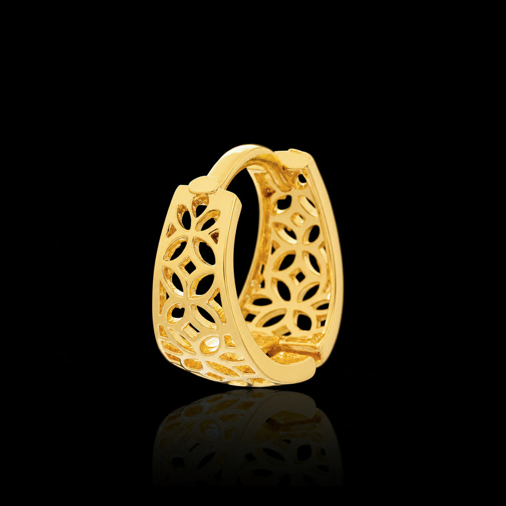 Golden Hoop Earring PGRST26-001