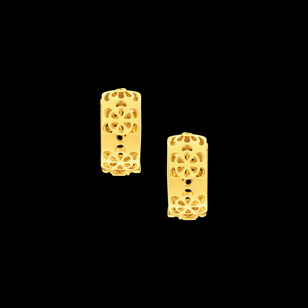 Golden Hoop Earring PGRST23-001