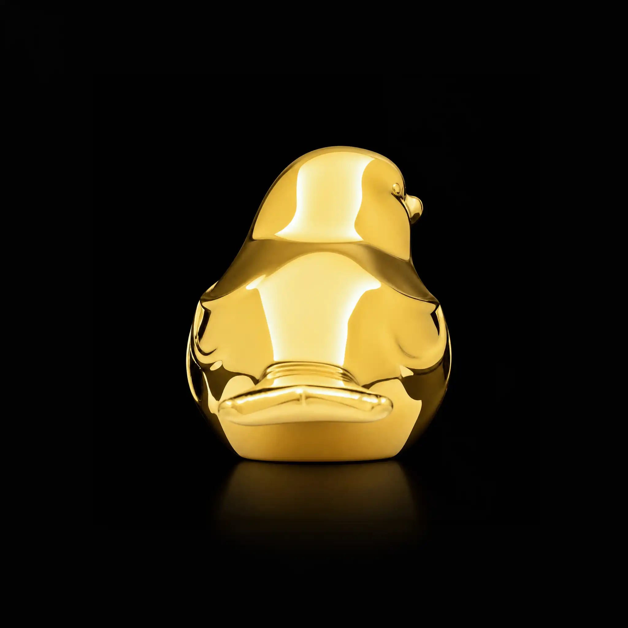 Minimalist Golden Bird Sculpture with 24ct Gold Layered Finish PIDRGSP1-003
