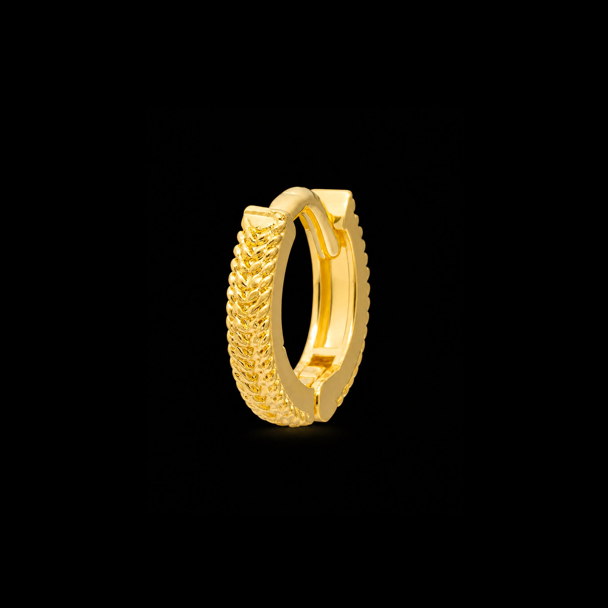 Golden Hoop Earring PGRST52-07