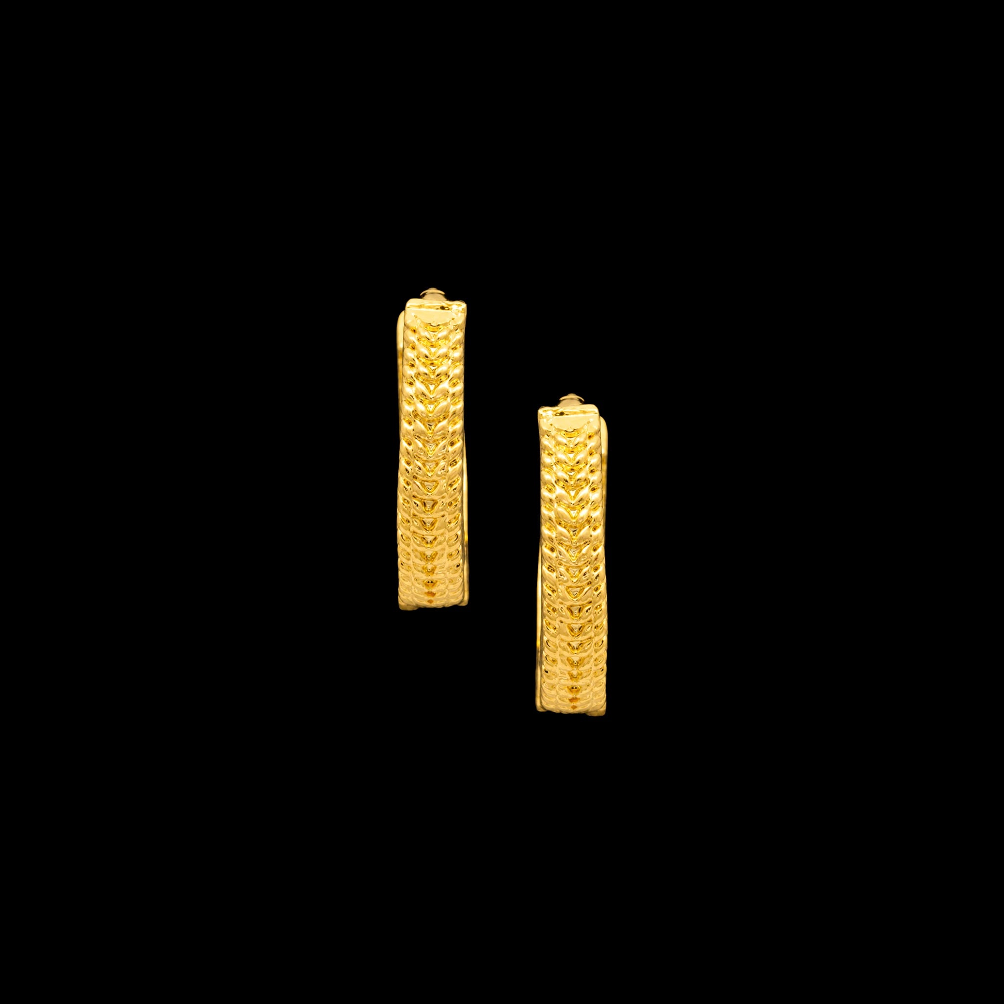 Golden Hoop Earring PGRST52-07