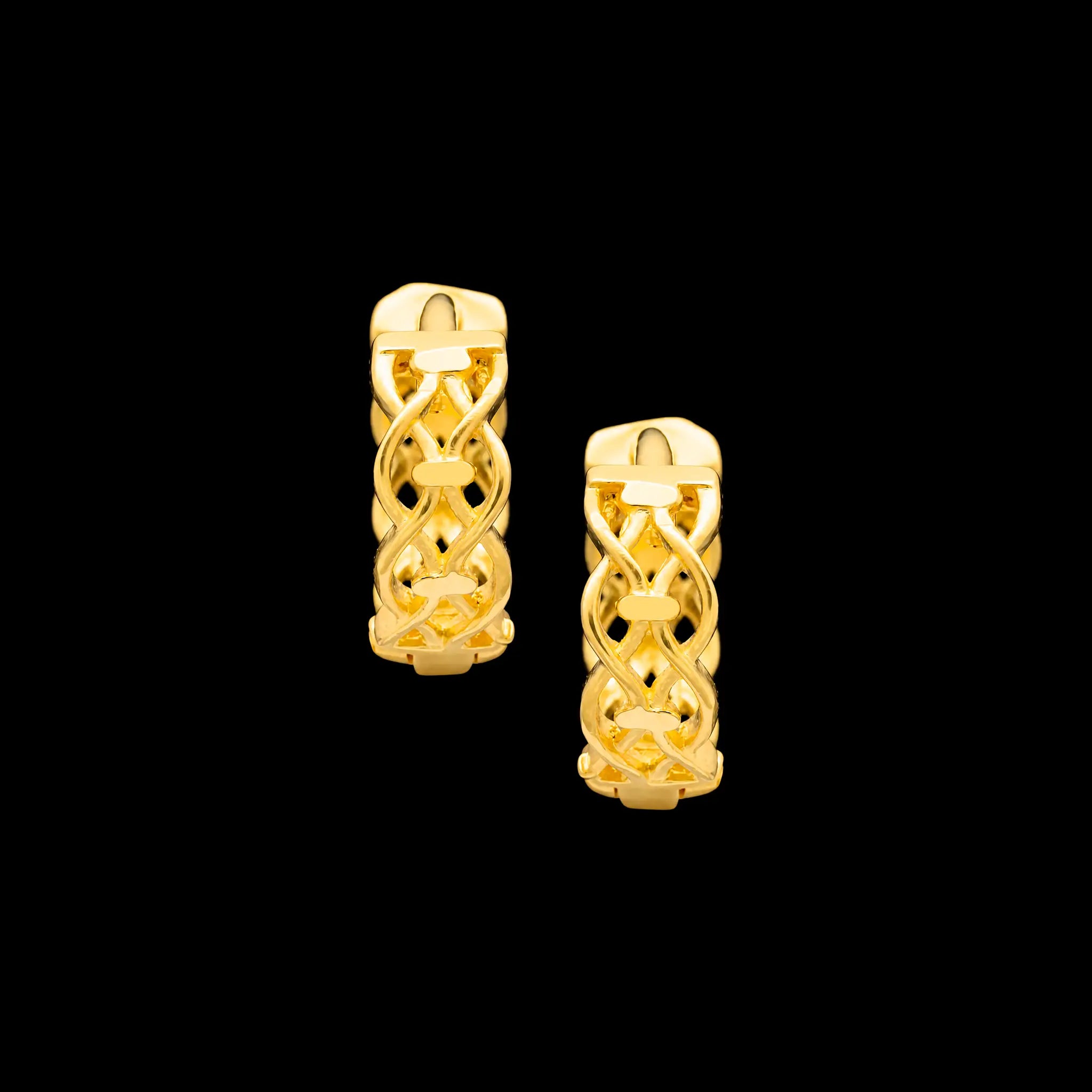 Golden Hoop Earring PGRST12-001